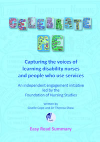 Easy read summary - Celebrate Me: Capturing the voices of learning disability nurses and people who use services