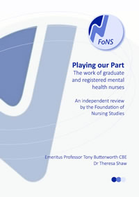 Playing our Part: The work of graduate and registered mental health nurses