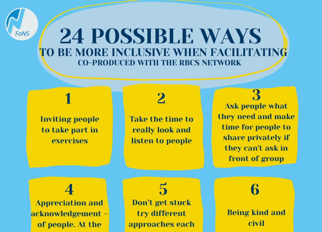 24 Ways to be more inclusive - Foundation of Nursing Studies